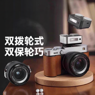 ZENIKO | Dual Wheel Retro Mini Flash for Fuji XM5 XT3 Sony A7M3 Ricoh GR3/4