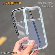 For Honor 600 / 600 Pro Casing HD Clear Soft TPU Phone Case Cover