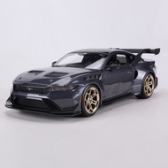 Maisto 1:18 2025 Ford Mustang GTD Gray Alloy Model Car