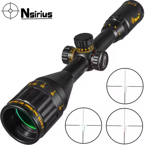 SIRIUS 3-9X50 AOE Hunting tactical Optical sight Airsoft accessories rifle scope With lock Spotting 