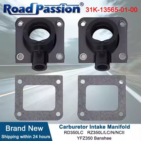 Motorcycle Parts Carburetor Interface Intake Outlet Manifold For Yamaha RD350LC YPVS 31K 1WW RZ350L 