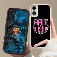 Shockproof Casing for OPPO A17 A17K A38 A58 F23 A60 A18 A78 A98 FF-7 barcelona LOGO