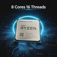 AMD | AMD Ryzen 7 5700X 8 Core 16 Thread 65W Processor 4.6GHz 7nm Zen3 AM4 Socket Desktop Gaming CPU