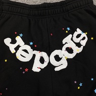 Logan 555 Number Foam Print Casual Terry Sweatpants