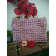 Beg Kait Crochet Handbag