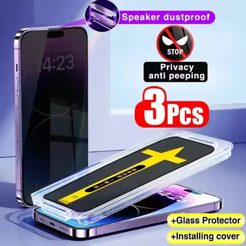 1-3PCS Anti Spy 8K Dust Free Installation Screen Protector for Samsung Galaxy A35 5G A34 A32 A73 A72