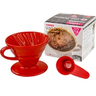 Hario V60 Ceramic Coffee Dripper Red 02