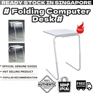 SG STOCK Height Adjustable HDPE Beside Table Folding Computer Desk Lifting Multi-Purpose Side Table Bed Table