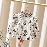 korean outfit kids seluar retro kanak kanak baju retro budak perempuan Girls Baby Shirt Tops