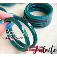 Beautiful Gia Cat blue square ring size 53-58mm