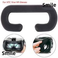 SMILE Face Foam Replacement, PU Leather Black VR Eye Pad, Durable Breathability. Good Resilience Moisture Absorption Eye Pad for HTC VIVE Headset VR FoamDSTU VR