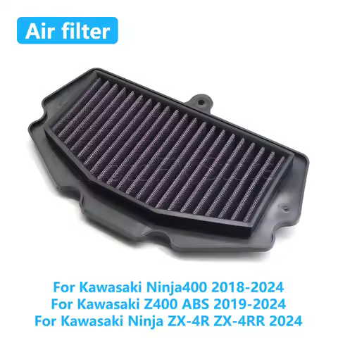 Motorcycle Air Filter Intake Cleaner For Kawasaki Ninja 400 500 SE ZX4R ZX4RR Z400 ABS Z 7 Hybrid El