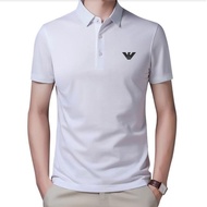 Soft Cotton Style Armani Exchange original polo shirt AX business casual cotton printed men polo shi