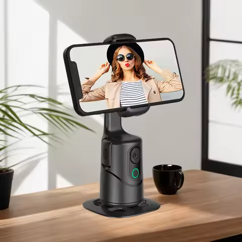 Auto Face Tracking Tripod Gesture Control Smart Shooting Stand Face Tracking Phone Tripod Holder for