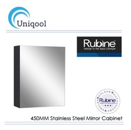 RUBINE 450MM Stainless Steel Mirror Cabinet