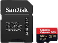 SanDisk SDSQXCZ-512G-GN6MA Extreme Pro microSDXC UHS-I Memory Card, 512GB, Class 3