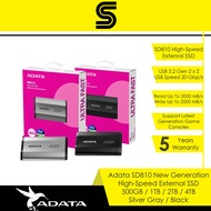 ADATA SD810 External SSD Read Speed UT 2000MB/s (1TB/2TB/4TB)