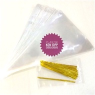 PLASTIK doorgift goodies plastic KON POPCORN 7X11INCI 50pcs/pack plastic tebal