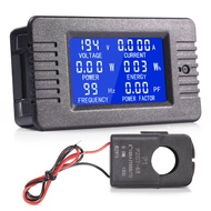 MICTUNING AC Digital Multimeter Ammeter Voltmeter w LCD Display 80-260V 100A Current Transformer Universal for Home Appliances
