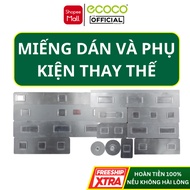 ECOCO Accessory Sticker, Genuine Replacement, Convenient Spare Without Drilling Walls