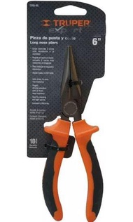 6" (150mm) Kìm mũi nhọn cao cấp cách điện 1000V Truper 17334 (T203-6X)