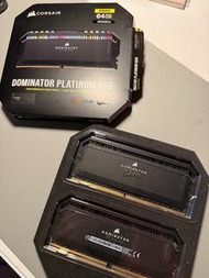 【放售】Corsair DOMINATOR PLATINUM RGB DDR5 6000MHz 64GB Kit