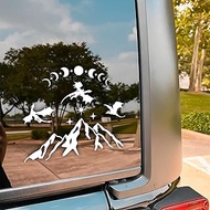 Night Court Mountain Car Decal Funny Acotar, Bookish Fantasy, Fourth Wing, Decals Vinyl Waterproof 8