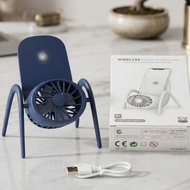 Stands Fan in blue Wireless Phone Stands Fan in blue