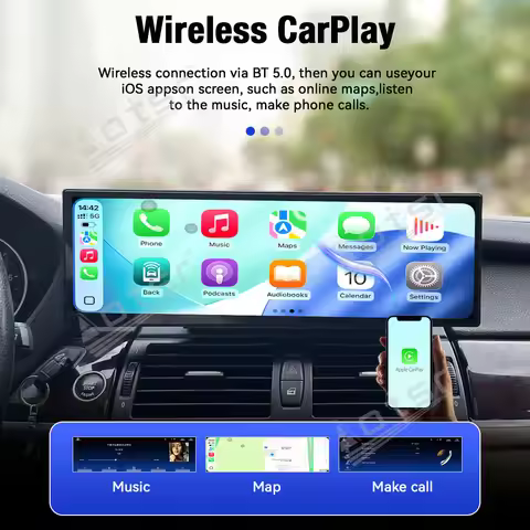 14.9 Inch Linux For BMW E70 E71 X5 2007~2013 Wireless Apple CarPlay Android Auto HiCar Upgrade Origi