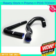 Radiator Hose Kit Honda EK B16A B16B B16C DOHC Coolant Black Colour Engine Performance Part Works En