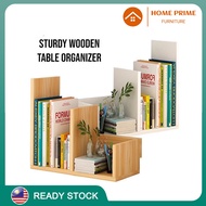 HOME PRIME D4381 Penyusun Meja Meja Kayu Kuat Rak Buku Rak Buku Rak Buku