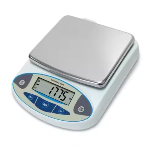 Digital Analytical Balance Scale 0.001g Precision 5000g Capacity 0.01g Accurate Weighing Instrument 
