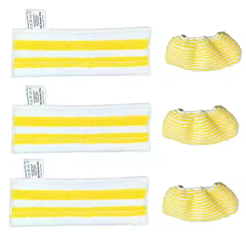 Nozzles Covers and Microfibre Mop Cloth for Kärcher SC1 SC2 SC 3 SC 4 SC 5 EasyFix Steam Cleaner, Fl