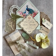 Wedding Vows Keepsake Calligraphy keepshake Calligraphy Wedding invitation aesthetic aesthetic invit