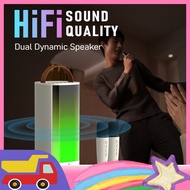 Orashare BS10 Wireless Karaoke Speaker With Dual MIC HiFi Sound Outdoor Bluetooth Speaker With RGB