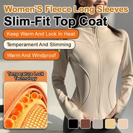 Warm and windproof knitwear longsleeved top sense of style abrasion resistance breathable padded Yog