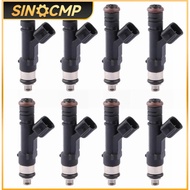 8PCS Car Fuel Injectors Nozzle For Ford F-150 / LOBO 2004 5.4L V8 0280158003 0280158105 3L3Z-9F593-D