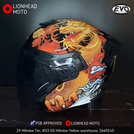 SG SELLER EVO HELMET PSB APPROVED KANJI