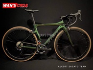 ALCOTT ZAGATO TEAM FULL ULTEGRA W/ CARBON WHEELSET READY STOCKK