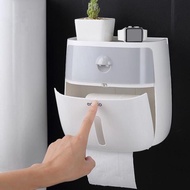 Premium Ecoco Toilet Paper Box - Ecoco Multi-Purpose Storage Box - High-End Bathroom Equipment (Type