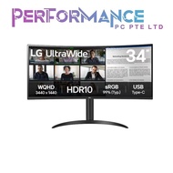LG 34WR55QK-B 34" 3440x1440 Monitor (3 YEARS WARRANTY BY LG)