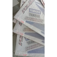 Sticker RXZ / MORITAKA RXZ CATALYZER Biru first model