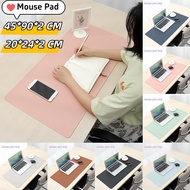Mouse Pad PU Leather For Work Anti-Slip 20*24CM 45*45cm