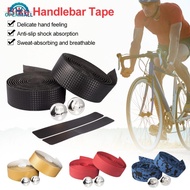 OPENMALL 1Pair Road Bike Handlebar Wrap Handle Bar Damping Carbon Fibre Bicycle Grips Tapes Bike Straps Handle Belt Handlebar Tape N1V4