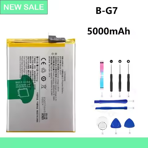 ZRTZ Newest 5000mAh B-G7 Lithium Battery For VIVO Z5X Y3 Y17 2019 Y12 Y17 Y15 Y11 1940 1906 New Y3S+