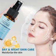 Water Ice Levin Hyaluronic Acid Collagen Facial Essence Spray 30g/1.05oz, 7-in-1 Skin Care Complex, 
