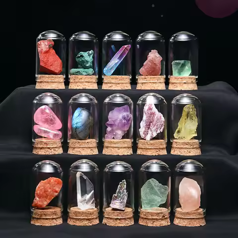 Natural Minerals Specimen Raw Stone Specimens Gemstones Home Decors Irregular Rock Crystal Collectio