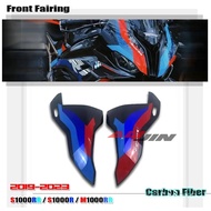 For BMW S1000RR M1000RR 2019-2023 Real Carbon Fiber Motorcycle Front Fairing Headlight Nose Side Fai