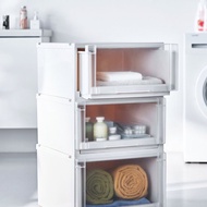 日本天馬 Fits unit 45面寬單層抽屜收納箱-高25CM-3入