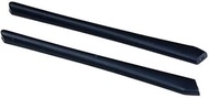 Caulo Replacement Ear Socks Earsocks Compatible fit for Oakley Crosslink Zero OX8076 OX8080 Glass Sunglass Frames (Black - 1 Pair)
